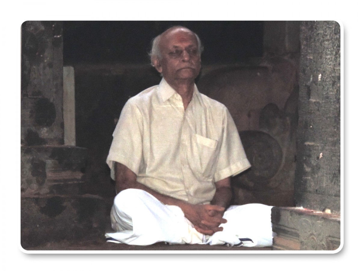 meditation - Srikant Sir on his journey to Kollur Sri Mookambika Temple